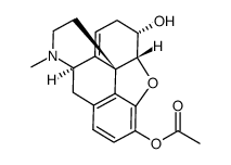 3-O-acetylneomorphine结构式