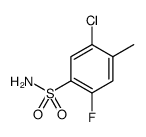 Benzenesulfonamide, 5-chloro-2-fluoro-4-methyl结构式