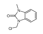 1-(chloromethyl)-3-methylbenzimidazol-2-one结构式