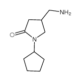 4-(AMINOMETHYL)-1-CYCLOPENTYL-2-PYRROLIDINONE picture