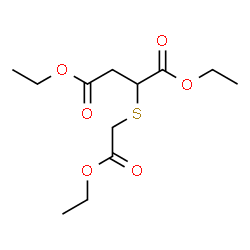 diethyl 2-((2-ethoxy-2-oxoethyl)thio)succinate structure