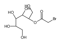 D-glucitol 2-(bromoacetate)结构式