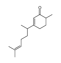 3-(1,5-Dimethyl-4-hexenyl)-6-methyl-2-cyclohexen-1-on Structure