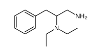 1,2-Propanediamine, N2,N2-diethyl-3-phenyl Structure