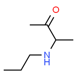 2-Butanone, 3-(propylamino)- (9CI) Structure