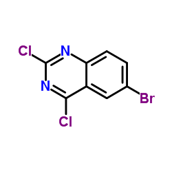 6-Bromo-2,4-dichloroquinazoline Structure