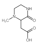 2-(1-methyl-3-oxo-2-piperazinyl)acetic acid picture