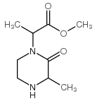 METHYL 2-(3-METHYL-2-OXO-PIPERAZIN-1-YL)PROPIONATE structure