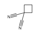 cyclobutane-1,1-dicarbonitrile Structure