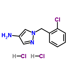 1-(2-CHLORO-BENZYL)-1H-PYRAZOL-4-YLAMINE DIHYDROCHLORIDE图片