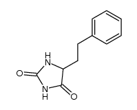 5-phenylethyl-imidazolidine-2,4-dione结构式