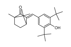 DI-t-BUTYL HYDROXYBENZYLIDENE CAMPHOR结构式