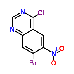 7-Bromo-4-chloro-6-nitroquinazoline图片