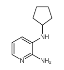 3-N-Cyclopentylpyridine-2,3-diamine Structure