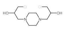 1,4-Piperazinediethanol,a1,a4-bis(chloromethyl)- structure