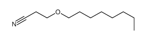 3-(octyloxy)propiononitrile structure