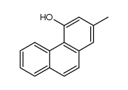 1-hydroxy-3-methylphenanthrene Structure