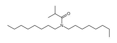 2-methyl-N,N-dioctylpropanamide结构式