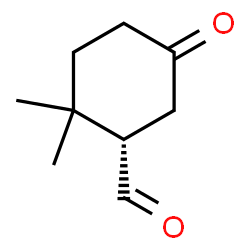 Cyclohexanecarboxaldehyde, 2,2-dimethyl-5-oxo-, (S)- (9CI) picture