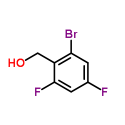 2-Bromo-4,6-difluorobenzylalcohol structure