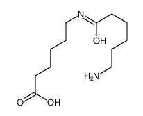 HEXANOICACID,6-[(6-AMINO-1-OXOHEXYL)AMINO]- structure