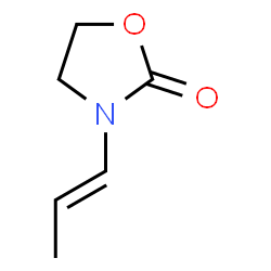 2-Oxazolidinone,3-(1E)-1-propenyl-(9CI)结构式