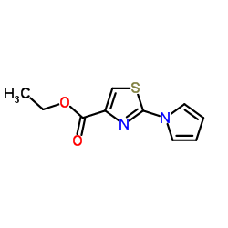 ethyl 2-(1H-pyrrol-1-yl)thiazole-4-carboxylate Structure