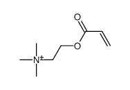 trimethyl(2-prop-2-enoyloxyethyl)azanium Structure