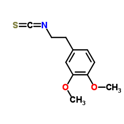 2-(3,4-二甲氧基苯基)乙基异硫代氰酸酯图片