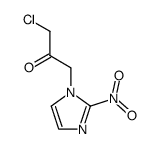 1-chloro-3-(2-nitro-1H-imidazol-1-yl)propan-2-one Structure