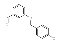 3-[(4-氯苄基)氧基]苯甲醛结构式