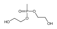 2-[2-hydroxyethoxy(methyl)phosphoryl]oxyethanol结构式