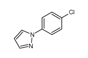 1-(4-chlorophenyl)-1H-pyrazole structure