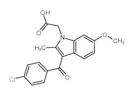 氯美辛结构式