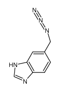 1H-Benzimidazole,5-(azidomethyl)- (9CI)结构式