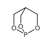 2,6,7-trioxa-1-phosphabicyclo[2.2.2]octane Structure