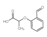 2-(2-FORMYL-PHENOXY)-PROPIONIC ACID Structure