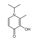 3-hydroxy-2-methyl-1-propan-2-ylpyridin-4-one Structure