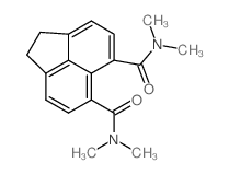 5,6-Acenaphthylenedicarboxamide,1,2-dihydro-N5,N5,N6,N6-tetramethyl- Structure