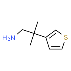 3-Thiopheneethanamine,-bta-,-bta--dimethyl- structure