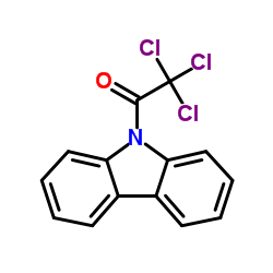 1-(9H-Carbazol-9-yl)-2,2,2-trichloroethanone Structure