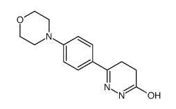 3-(4-morpholin-4-ylphenyl)-4,5-dihydro-1H-pyridazin-6-one Structure