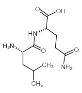 h-leu-gln-oh Structure