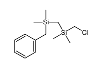 benzyl-[[chloromethyl(dimethyl)silyl]methyl]-dimethylsilane结构式