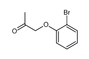 (2-bromo-phenoxy)-acetone结构式