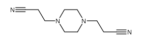 piperazine-1,4-dipropiononitrile structure