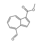 1-methoxycarbonyl-4-formylazulene结构式