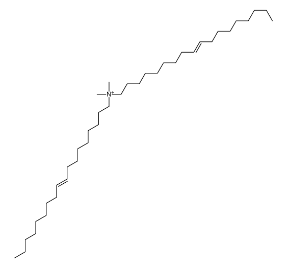dimethyl-bis(octadec-9-enyl)azanium Structure