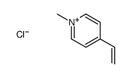 4-ethenyl-1-methylpyridin-1-ium,chloride Structure