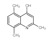 4-羟基-2,5,8-三甲基喹啉结构式